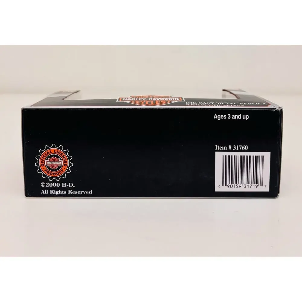 Maisto 1:18 Harley Davidson 2000 FLSTF Fat Boy Diecast Motorcycle Series 10 New